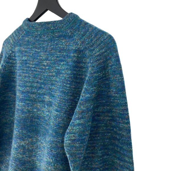 VTG EDDIE BAUER 100% Shetland Wool Sweater - Picture 14 of 16